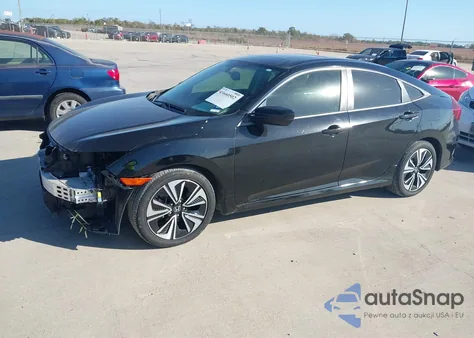 2018 Honda Civic Ex-L из США, поврежденный, VIN JHMFC1F7XJX019853